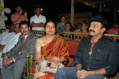 Dr Ankireddy with Dr Rajakshekar and Jeevitha (Actresses)