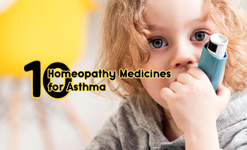 Top 10 Homeopathy medicines for Asthma