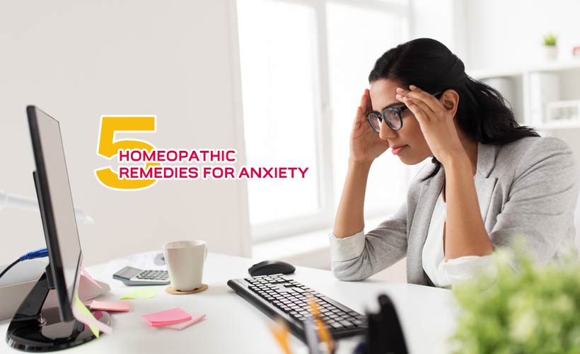 Top 5 Homeopathic Remedies for Anxiety
