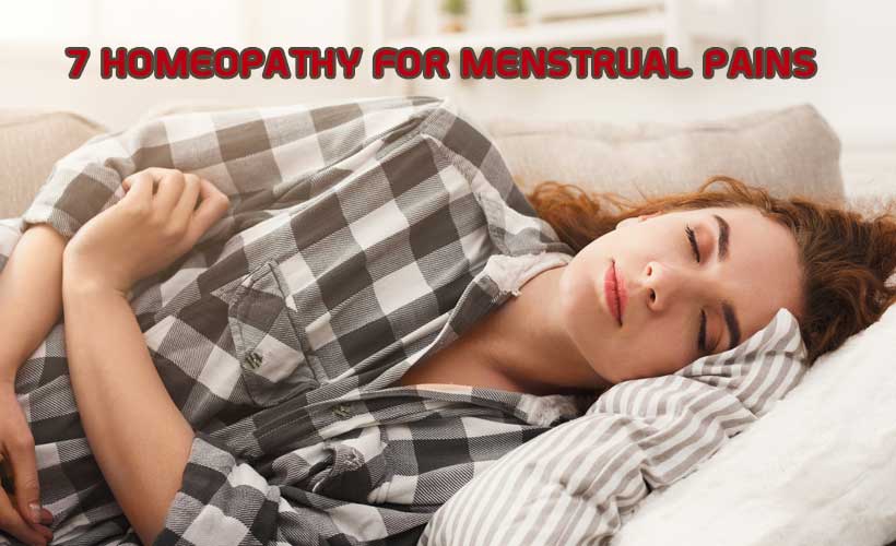 7 Homeopathy for Menstrual Pains