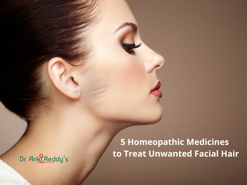 Homeopathic Medicines to Treat Unwanted Facial Hair