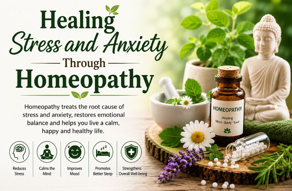 Healing Stress and Anxiety Through Homeopathy