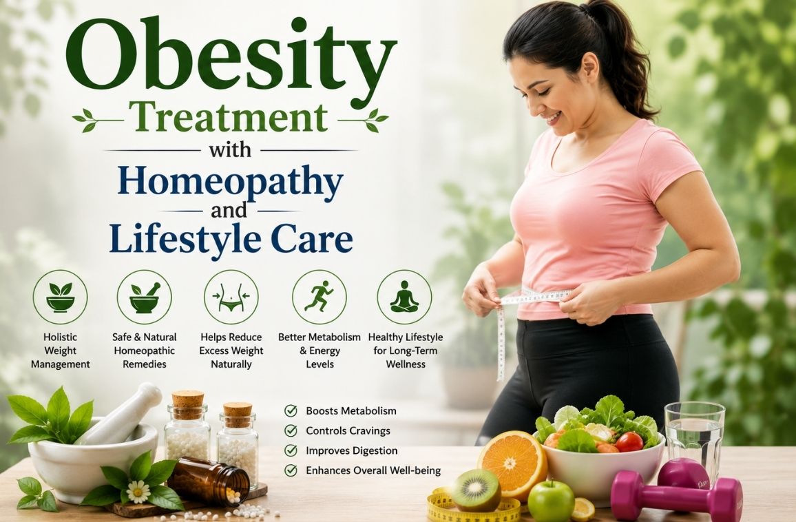 Obesity Treatment with Homeopathy and Lifestyle Care