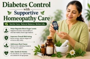 Diabetes Control with Supportive Homeopathy Care