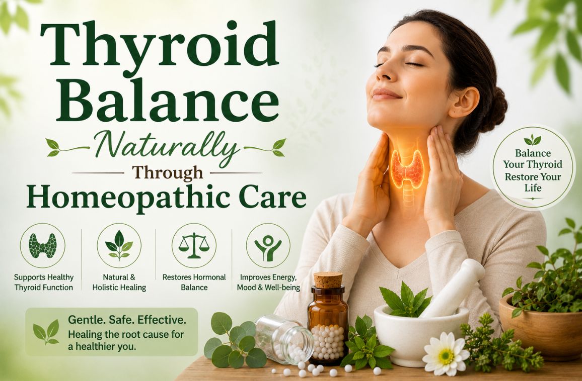 Thyroid Balance Naturally Through Homeopathic Care