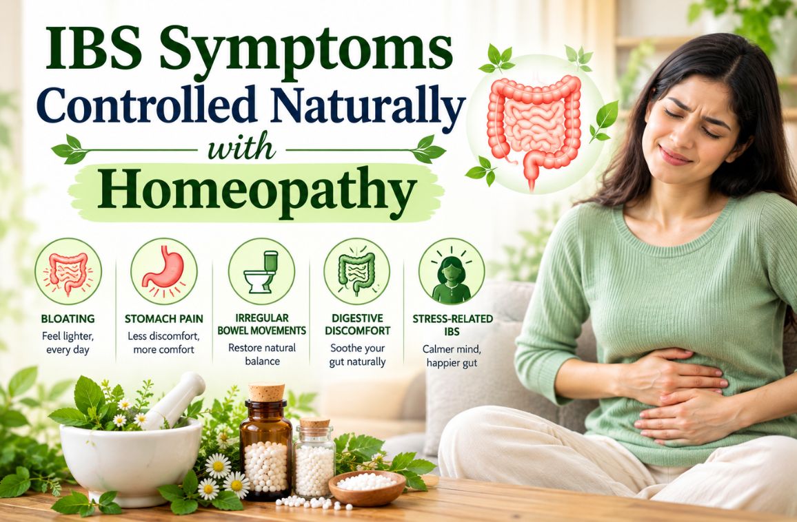 IBS Symptoms Controlled Naturally with Homeopathy