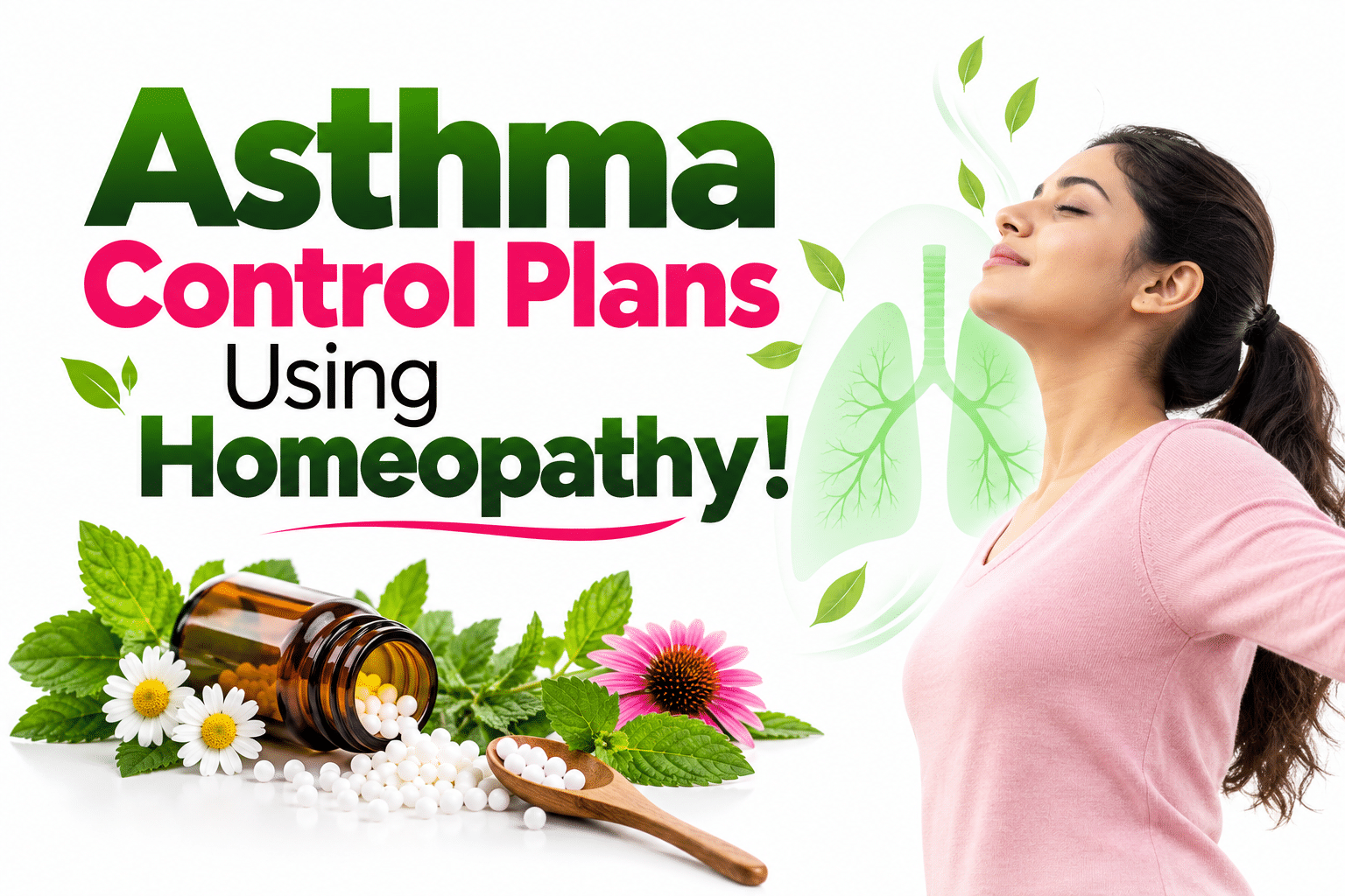 Asthma Control Plans Using Homeopathy!