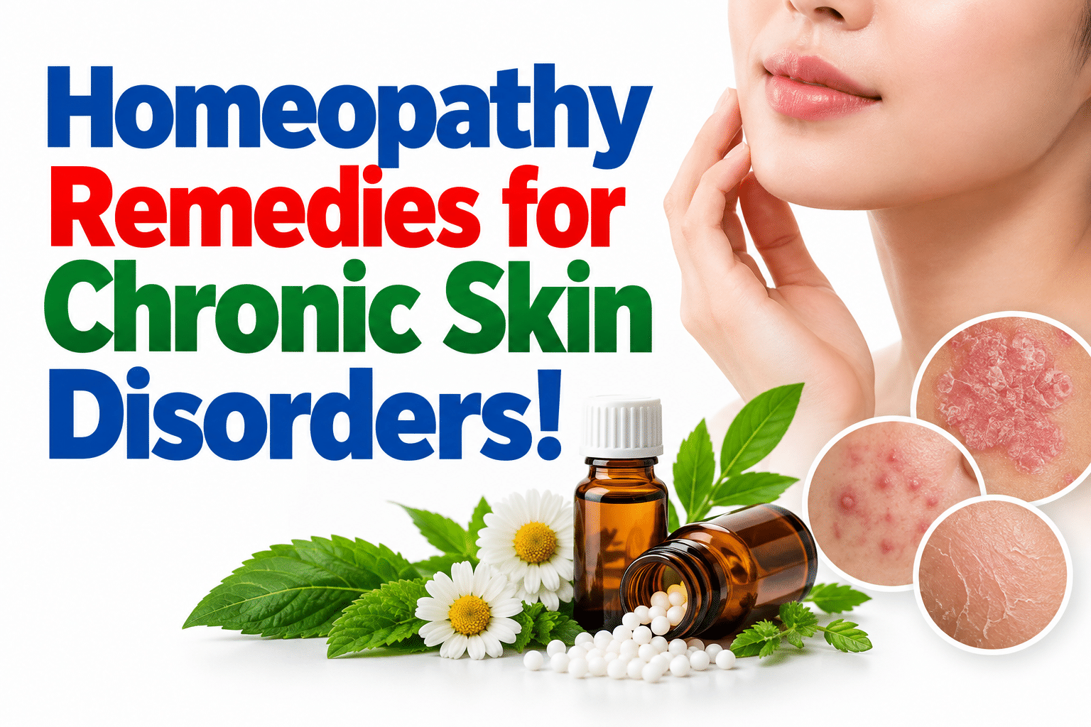 Homeopathy Remedies for Chronic Skin Disorders!